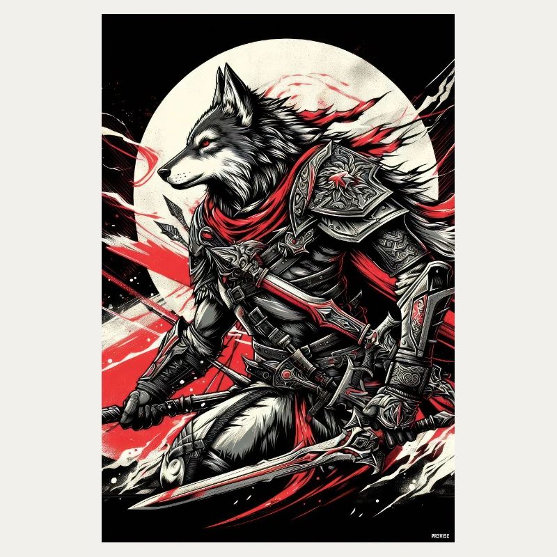 Moonlit Warwolf Armor