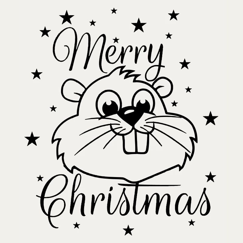 Squirrel – Merry Christmas