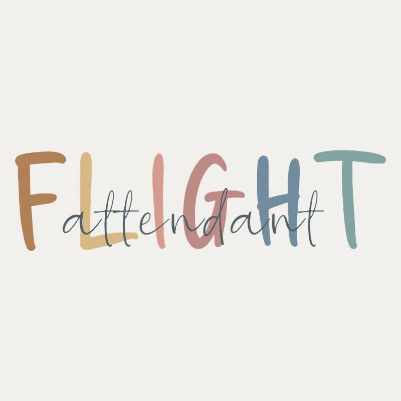 Flugbegleiter Geschenk - Flight Attendant Geschenk