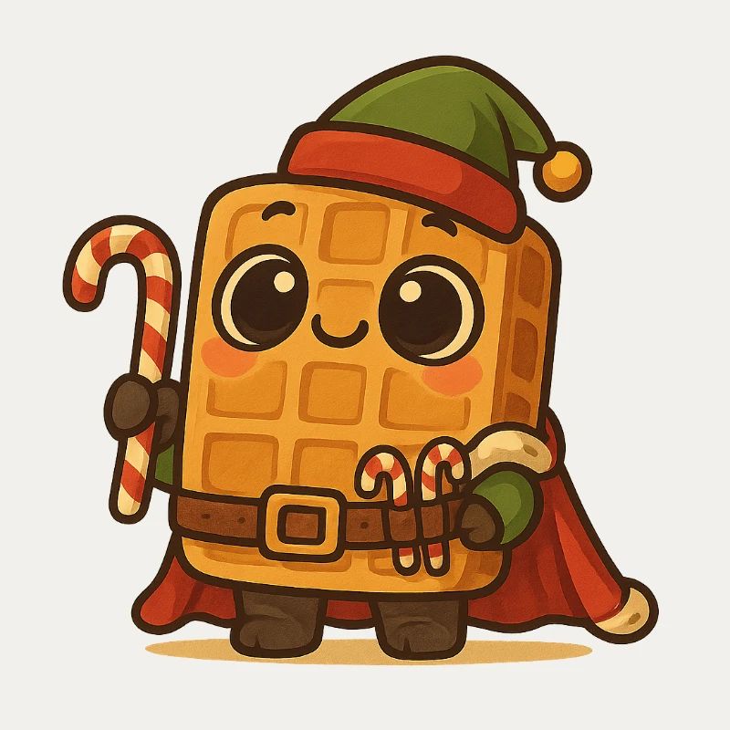 Christmas Waffle