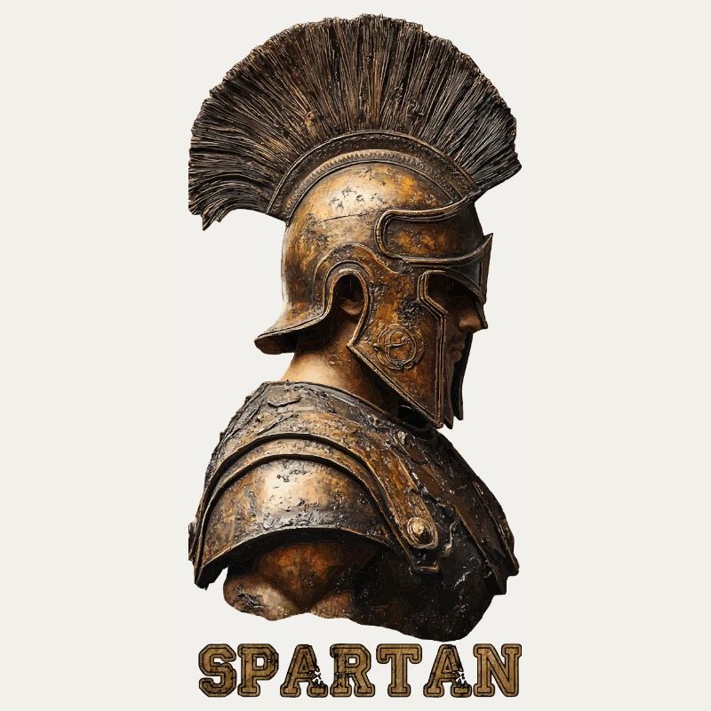 Antiker Spartan Krieger 