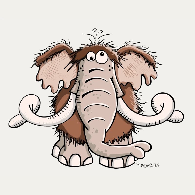 Cute Mammoth