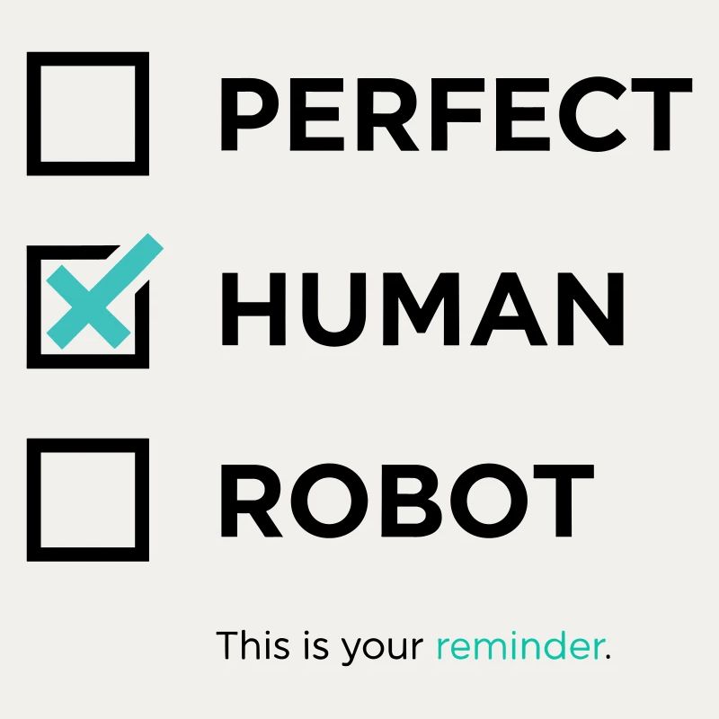 Perfect Human Robot – Minimal Checkbox Statement
