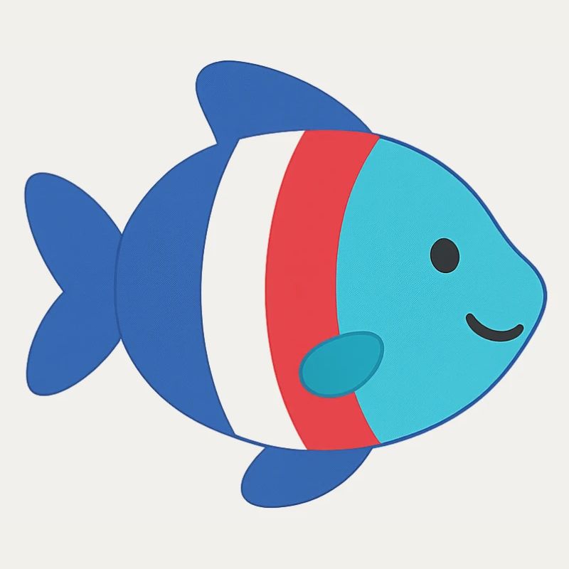 Poisson rayé