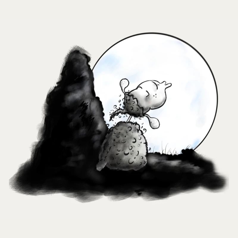 Wolf Schäfchen - Schaf - Sheep