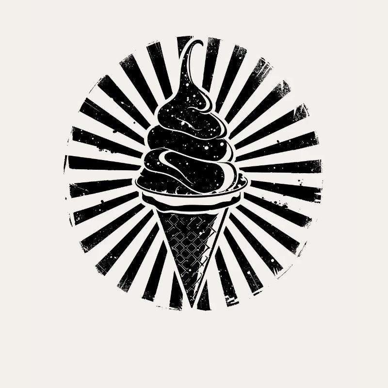 Cornet de crème glacée