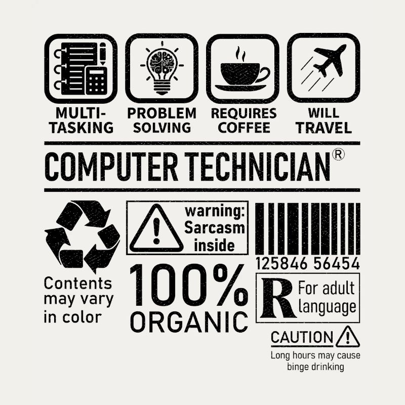 Technicien en informatique multitâche résolution de problèmes