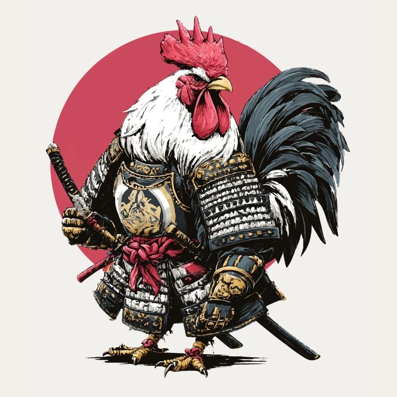Rooster Samurai Armor