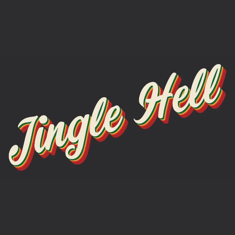 Jingle Hell Conception de Noël