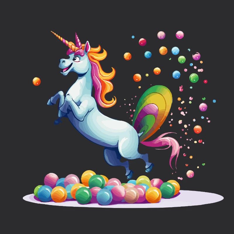 Glowing Unicorn Bale Joy
