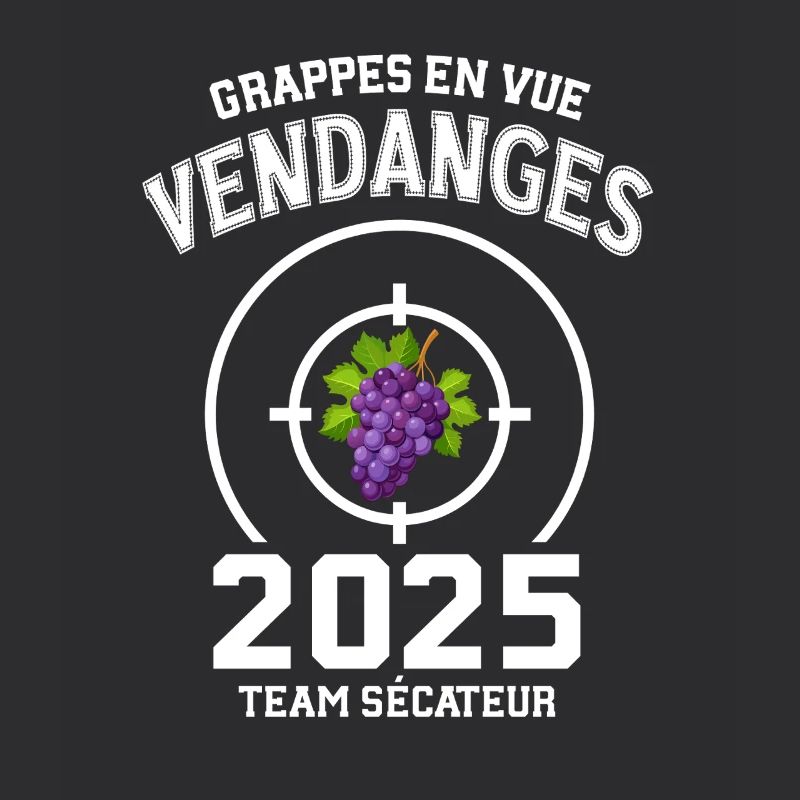 Vendanges 2025 Grappe de Vigne et Cible