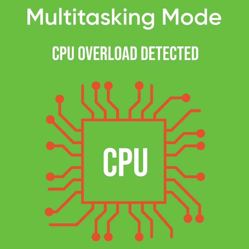 Multitasking Mode – CPU Overload Detected