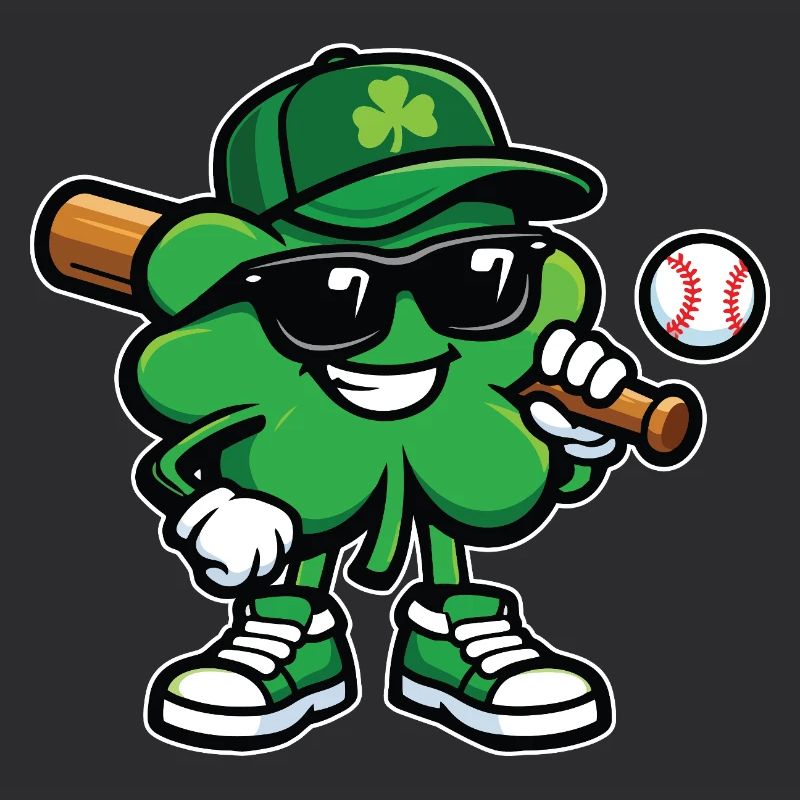 Baseball Shamrock St Patrick’s Irish