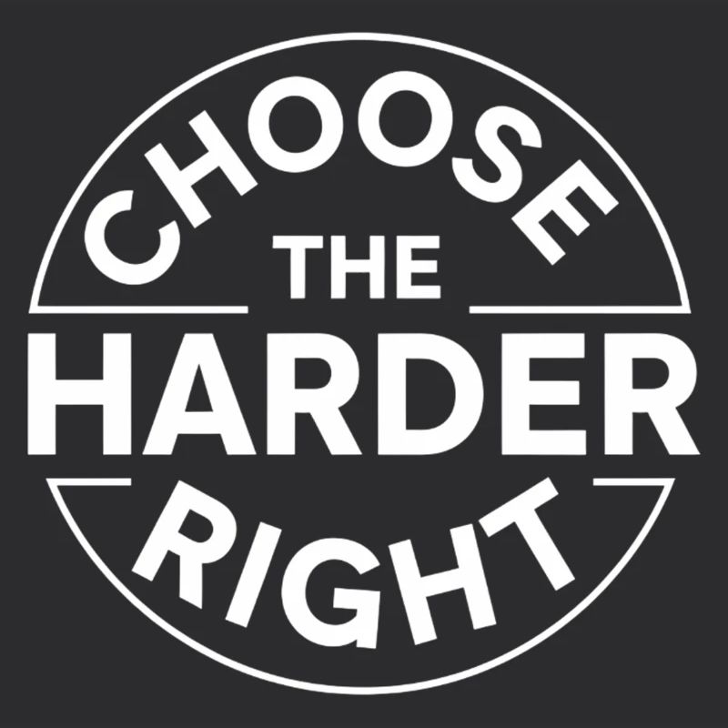 Choose The Harder Right Stoic Path