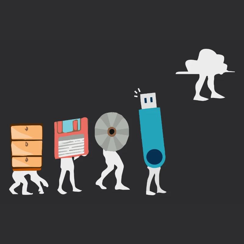 Cloud Computing Funny Programmer Data AI Software