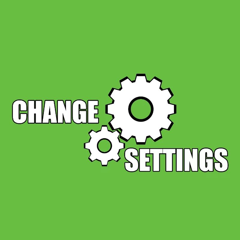CHANGE SETTINGS