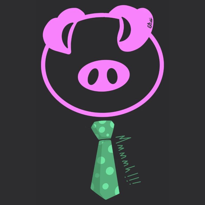 Mmmmhh! Das Pop-Krawatte-Schwein