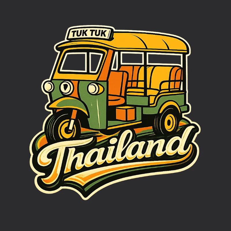 Thai Tuk Tuk Retro Edition