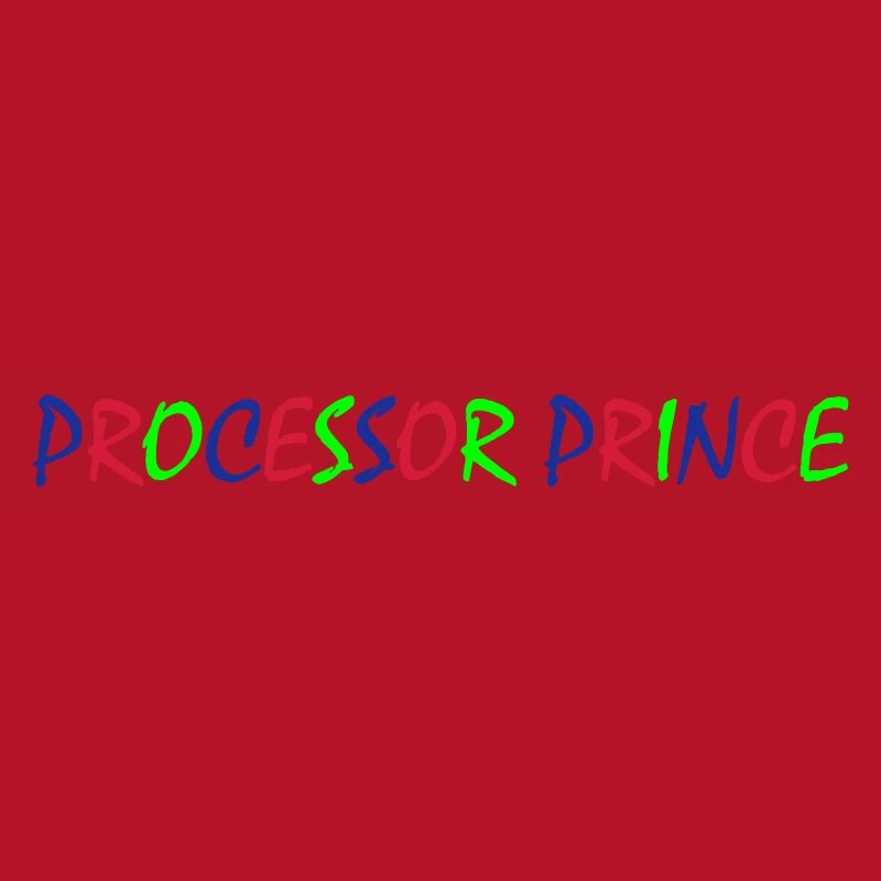 Processor Prince – Bunte Typografie