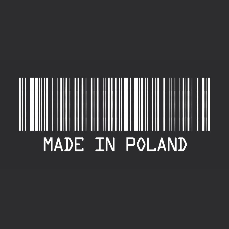 Made in Poland - Polska - Polen - Barcode - Strich