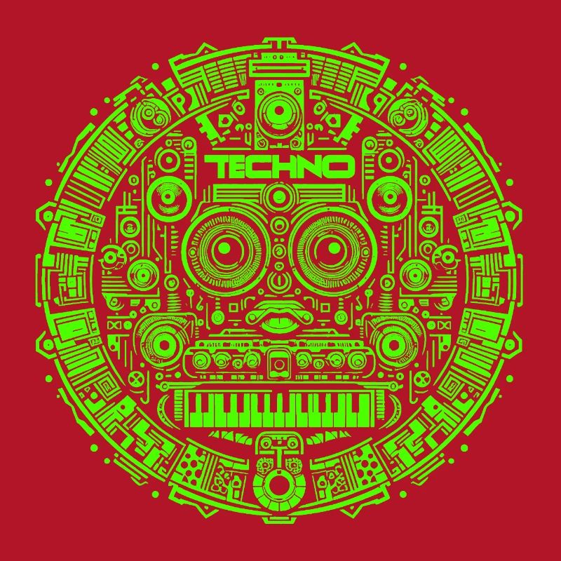 Techno Music Logo