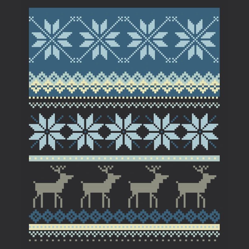 Funkelnde Winterszene