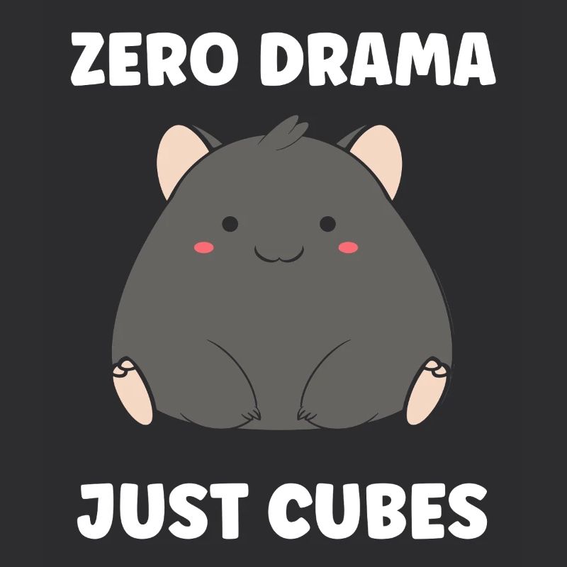 Zero Drama Just Cubes wombat