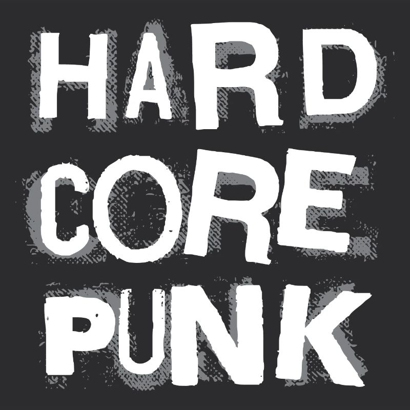 Hardcore Punk Stencil Text