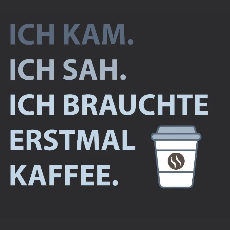 Ich kam. Ich sah. Ich brauchte erstmal Kaffee.