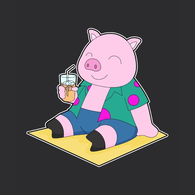 Pig Beach Drink Summer
