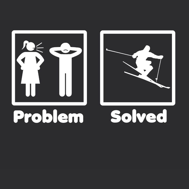 problem solved skiing ski