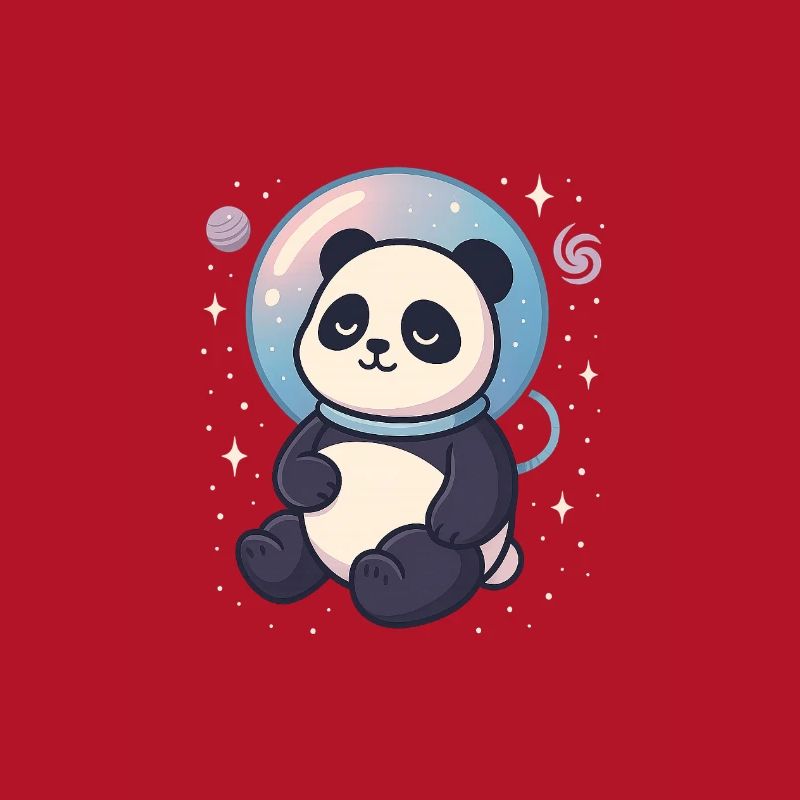 Panda Cosmique Rêveur de l’Espace