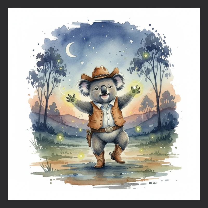 Mehni le cow-boy Koala