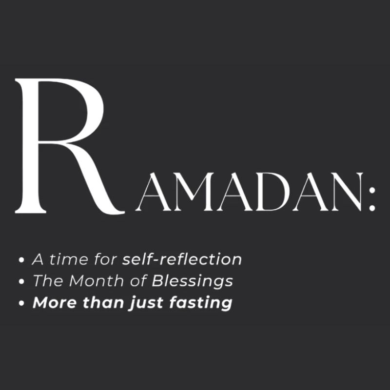 Conception de style de texte du dictionnaire Ramadan