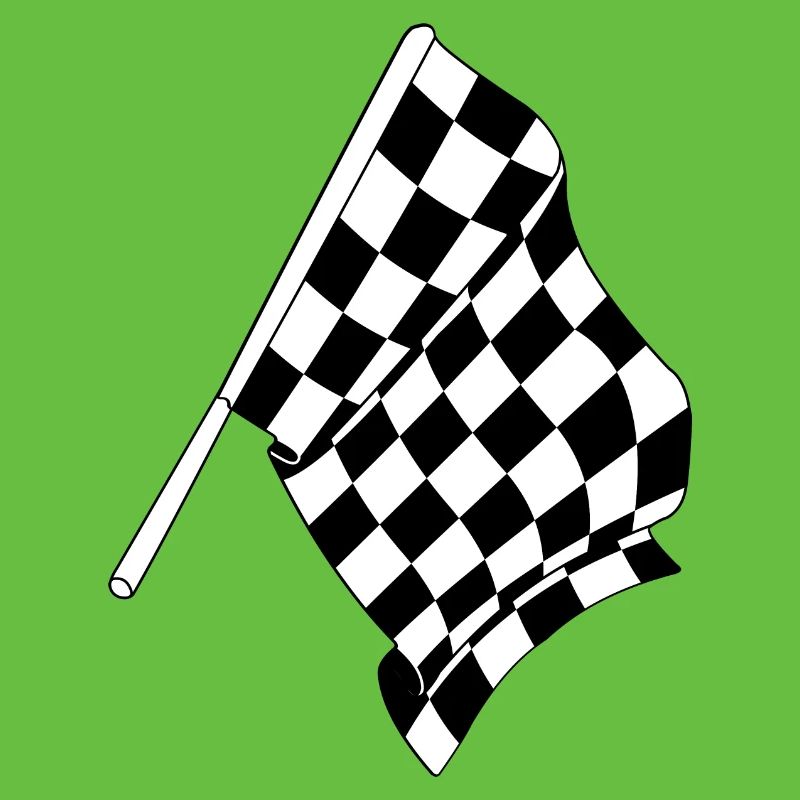 Drapeau de la course automobile