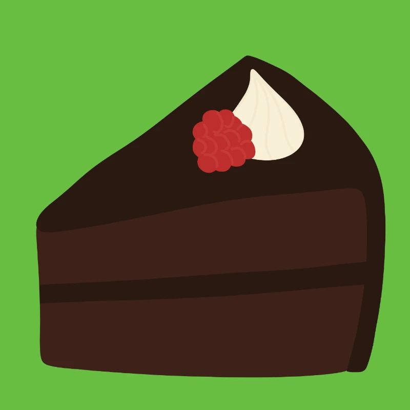Decadent Raspberry Chocolate Cake Design