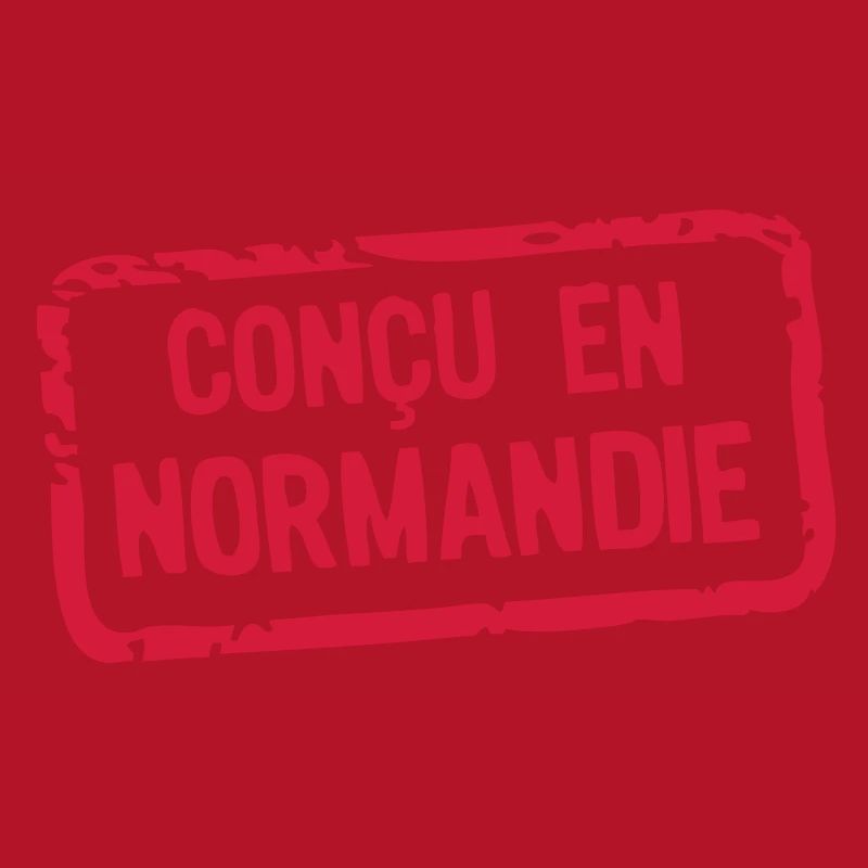 designed label Normandy