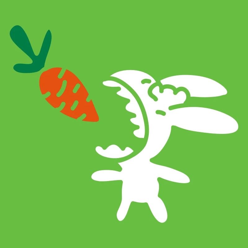 Bunny eats carrot - 3