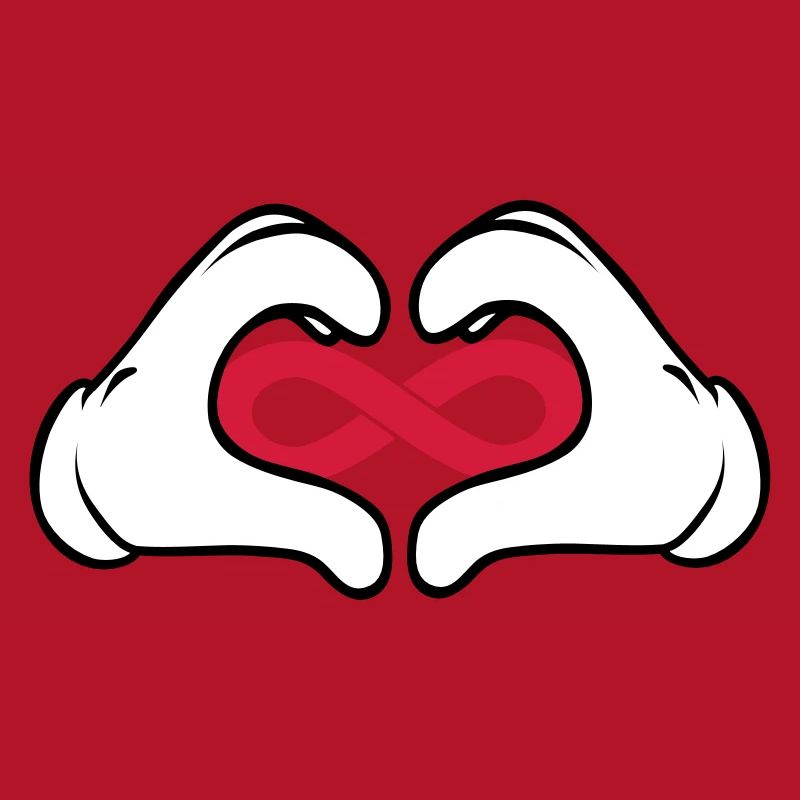 Comic Hand Love Forever (Symbol)