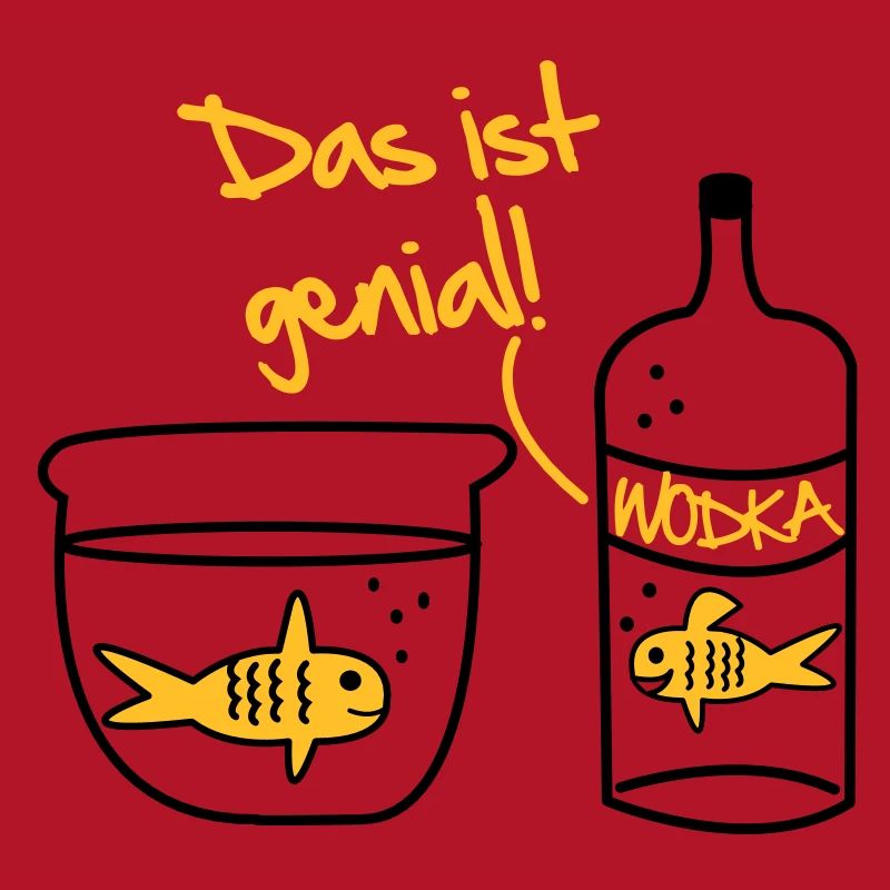 Goldfish vodka Conception