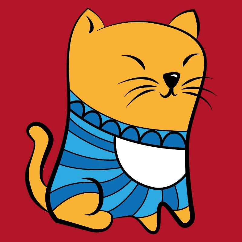 Cat with Pullover