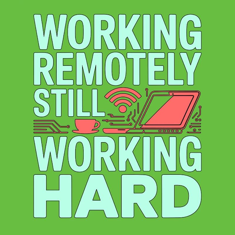 Remote Developer Working Remotely Web Programmer