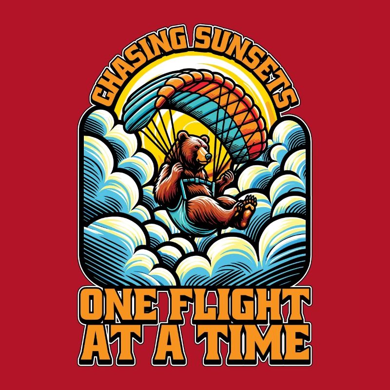 Paragliding Chasing Sunsets Parachuting Paraglider