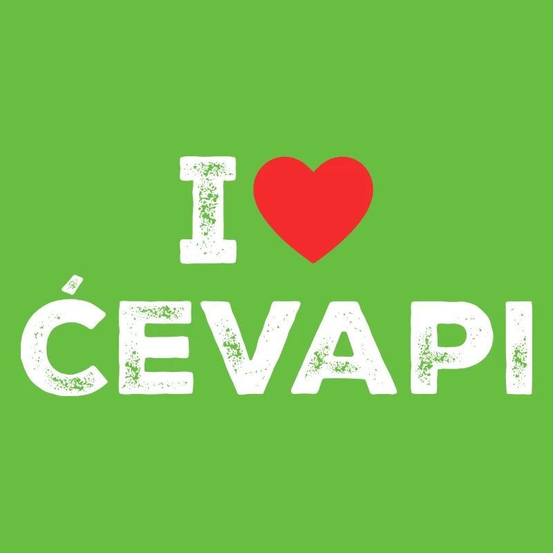 I Love Cevapi - I Heart Cevapi - Balkan Food