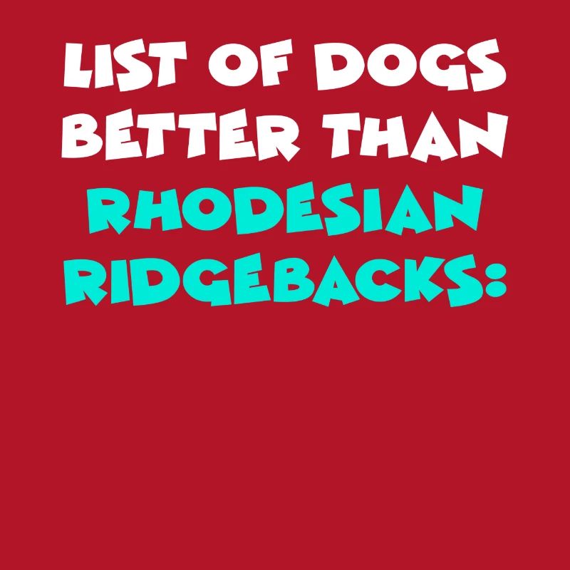 Rhodésian Ridgeback