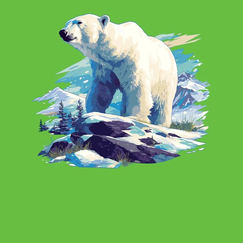Polar Bear Eisbären Eisbär