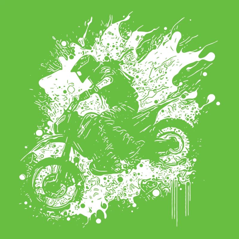 Motorrad Geländefahrt Splash Style