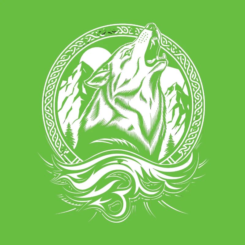 Wikinger-Wolf