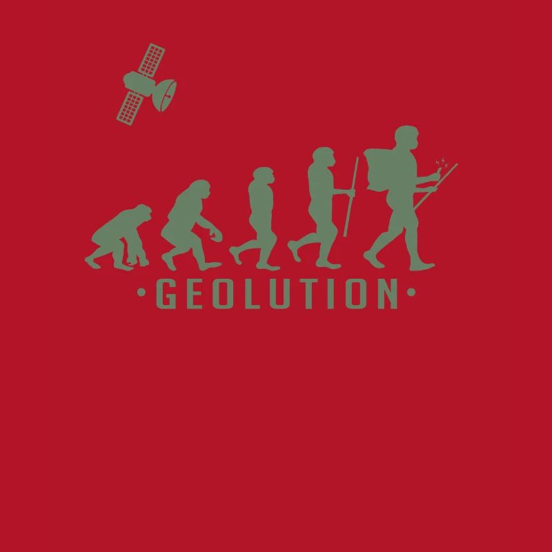 Geocaching evolution Shirt Geolution