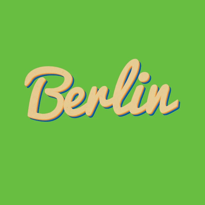 Berlin Script Vintage Wordmark